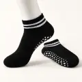 Pilates Socken Knöchel in Schwarz