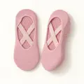 Pilates Socken Riemchen in Rosa