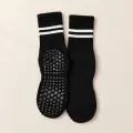 Pilates Socken Crew in Schwarz