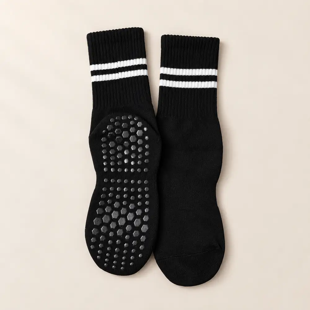 Pilates Socken, Schnitt Crew